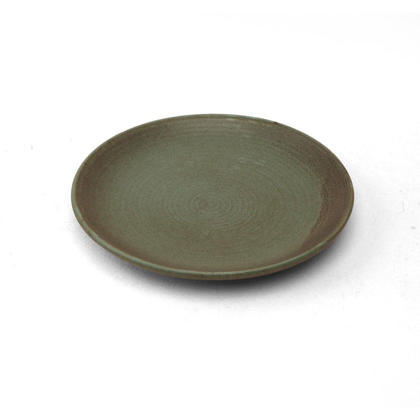 Nature's Palette: Olive Ceramic Plate