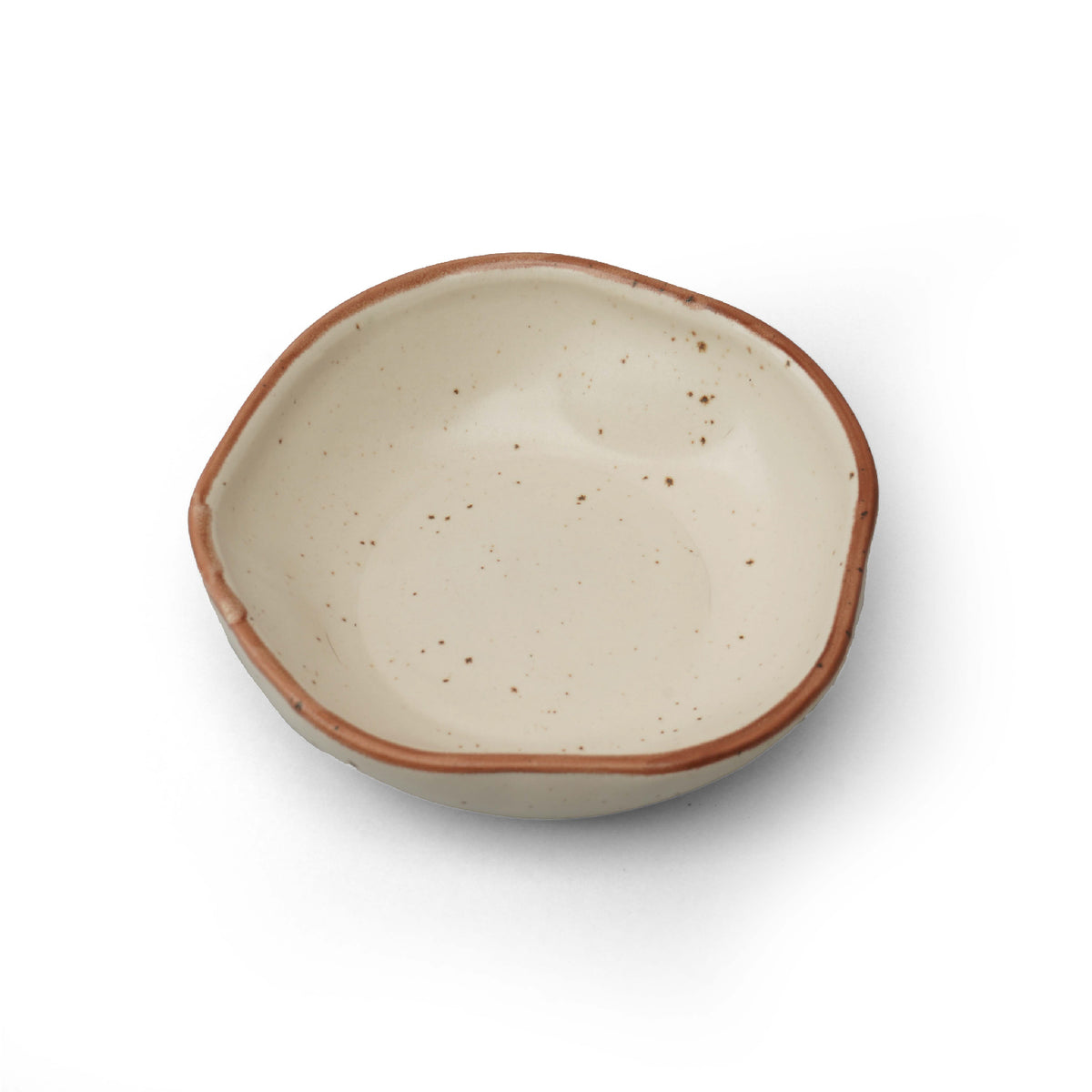 Offbeat Ivory Bowl: Because Symmetry is Overrated!