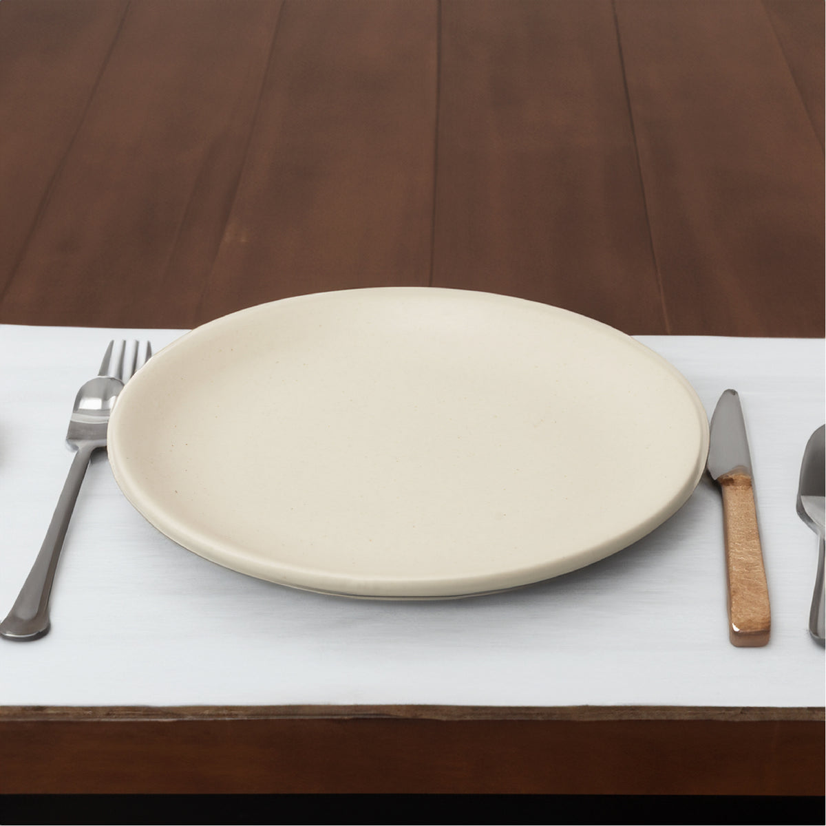 Claymistry Ceramic Dinner & Snacks Serving Plate | Glossy Finish | Dishwasher, Oven & Microwave Safe | Dinnerware Serving Plate Thali | Premium Kitchen Crockery