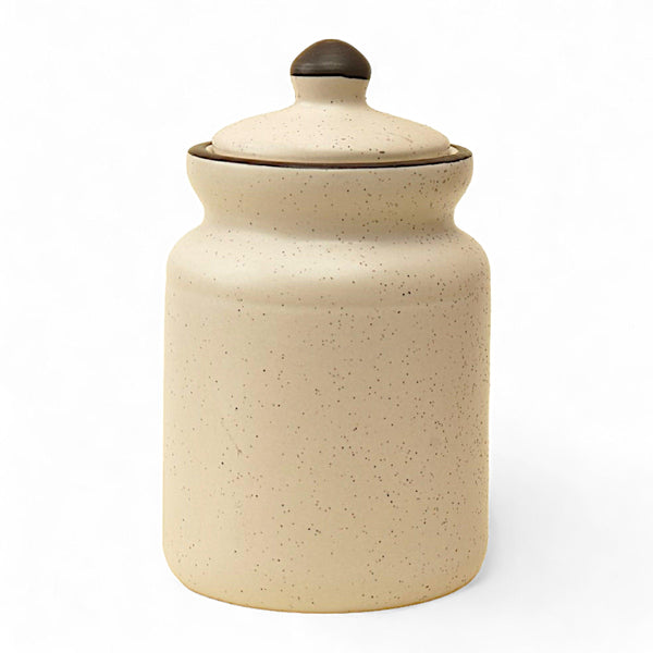 Display image of Spice Savior: The Flavor Saver Jar – Lead-free, cadmium-free, and arsenic-free ceramic jar for storing spices and herbs, microwave and dishwasher safe with a non-slip base for secure kitchen use, durable and elegant design for modern kitchen organization.